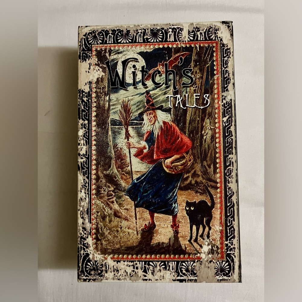 Vintage witch tales book